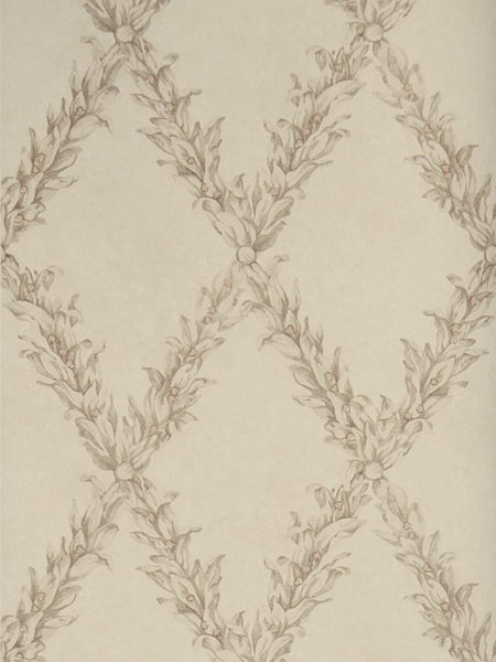 Stroheim Wallpaper 6332803 Beauclaire Trellis Taupe