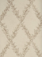 Stroheim Wallpaper 6332803 Beauclaire Trellis Taupe