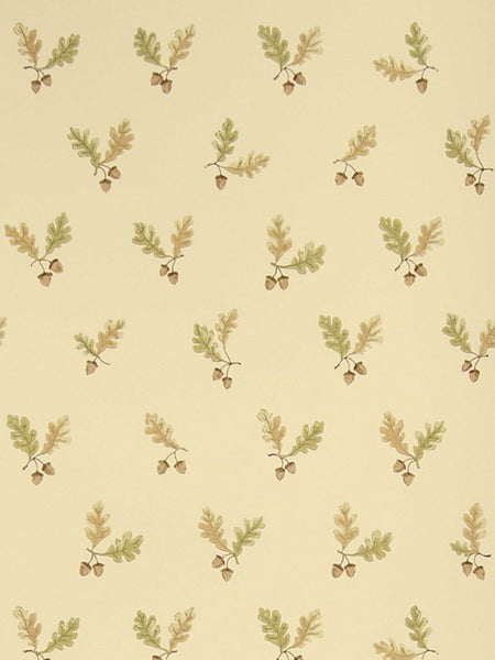 Stroheim Wallpaper 6333402 Oak & Acorn Green