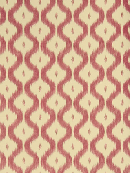 Stroheim Wallpaper 6333803 Benoit Ikat Red