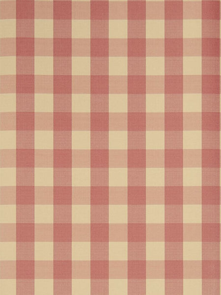 Stroheim Wallpaper 6334003 Biron Check Cranberry