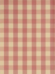 Stroheim Wallpaper 6334003 Biron Check Cranberry