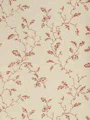 Stroheim Wallpaper 6334602 Trailing Acorns Cranberry