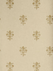 Stroheim Wallpaper 6334801 Fleur De Lys Coffee