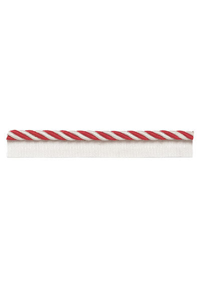 FSchumacher Fabric Trim 63352 Capri Lipcord Coral