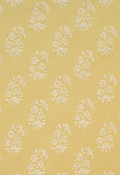FSchumacher Fabric 63421 Astara Paisley Maize