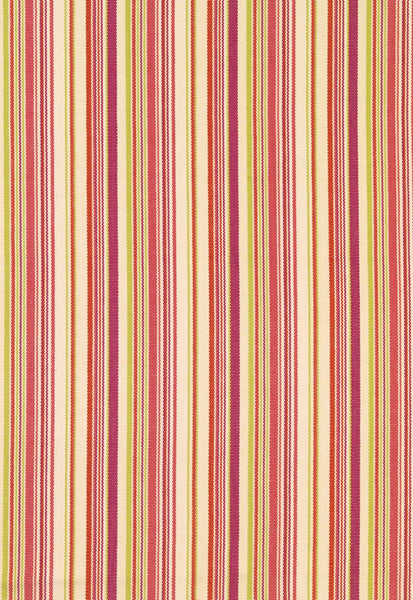 FSchumacher Fabric 63450 Malibu Stripe Cerise