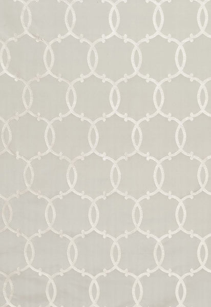 FSchumacher Fabric 63711 Silk Tracery Pearl