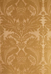 FSchumacher Fabric 63732 Bennet Silk Damask Rose Quartz