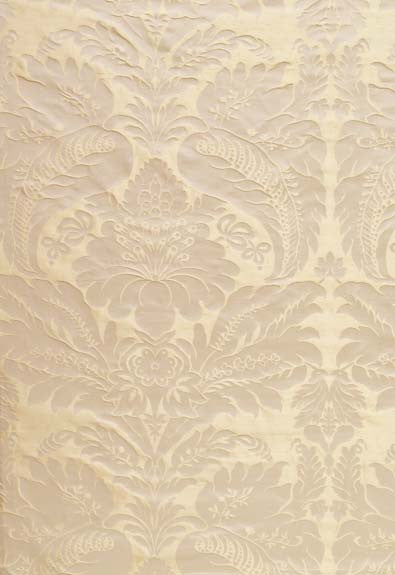 FSchumacher Fabric 63734 Bennet Silk Damask Platinum