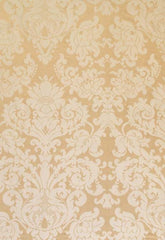 FSchumacher Fabric 63740 Hatfield Silk Damask Sesame