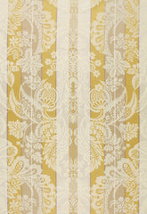 FSchumacher Fabric 64393 Savannah Imberline Damask Chardonnay