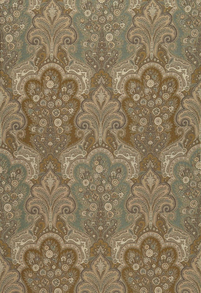 FSchumacher Fabric 64592 New Castle Paisley Venetian