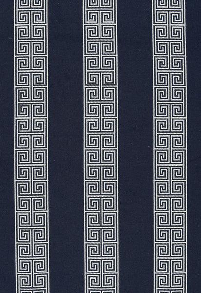 FSchumacher Fabric 64603 Maiandros Weave Indigo