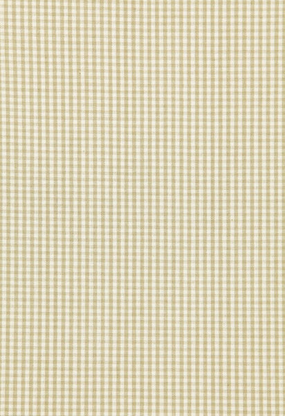FSchumacher Fabric 64620 Barnet Cotton Check Flax