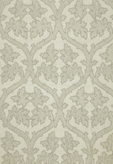 FSchumacher Fabric 64743 Ravenna Embroidery Silver