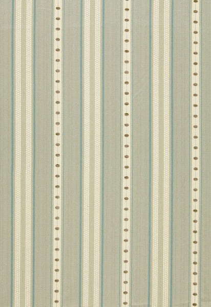 FSchumacher Fabric 64750 Francesca Stripe Moonstone