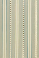 FSchumacher Fabric 64750 Francesca Stripe Moonstone
