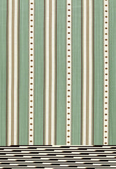 FSchumacher Fabric 64753 Francesca Stripe Aqua