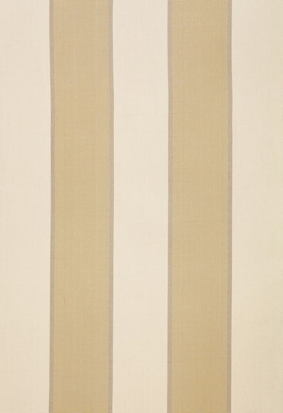 FSchumacher Fabric 64780 Montebello Stripe Champagne