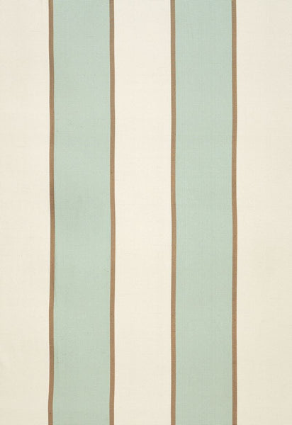 FSchumacher Fabric 64783 Montebello Stripe Aqua