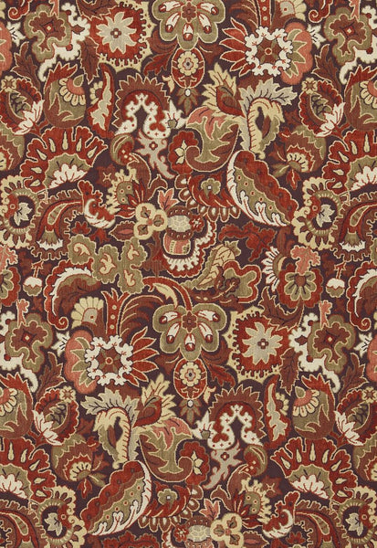 FSchumacher Fabric 64831 Velours Oriental Tuscan