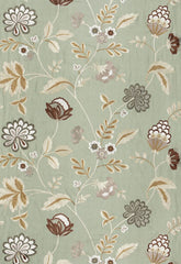 FSchumacher Fabric 64840 Palampore Embroidery Mineral