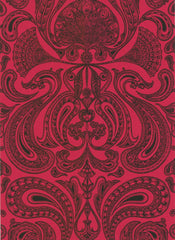 Cole & Son Wallpaper 66/1008.CS Malabar Red/Bla