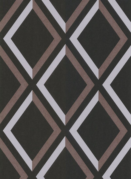 Cole & Son Wallpaper 66/3019.CS Pompeian Black/B