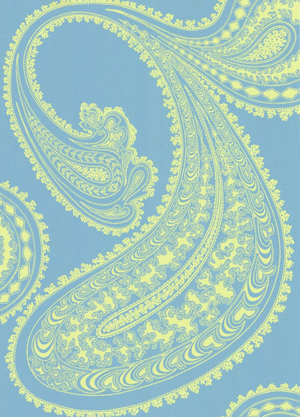 Cole & Son Wallpaper 66/5035.CS Rajapur Lime/Tu