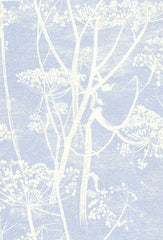 Cole & Son Wallpaper 66/7050.CS Cow Parsley White/Blu