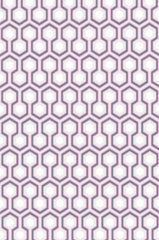 Cole & Son Wallpaper 66/8053.CS Hicks' Hexagon Pink/Gr
