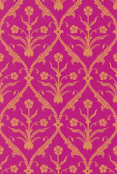 Cole & Son Wallpaper 66/9060.CS Hicks' Moghul Pink/Or