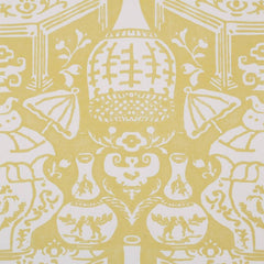 Clarence House Wallpaper 6801-14 The Vase Lemon