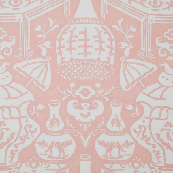 Clarence House Wallpaper 6801-16 The Vase Pink