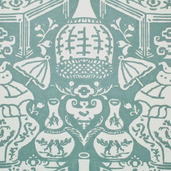 Clarence House Wallpaper 6801-17 The Vase Teal