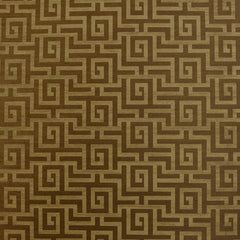 Clarence House Wallpaper 6877-7 Labyrinth (wp) Brown Metallic