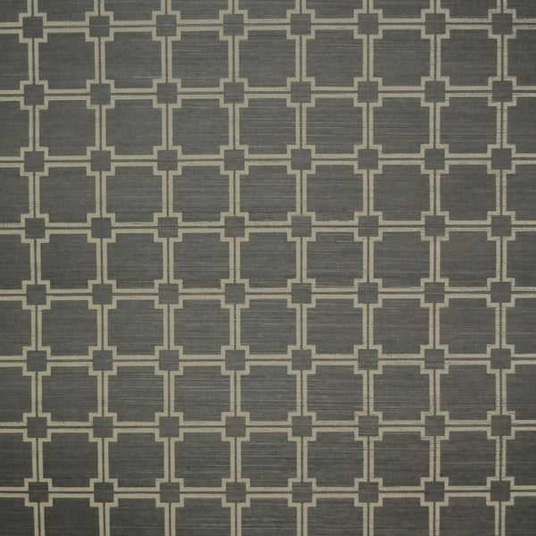 Clarence House Wallpaper 6879-7 Edo Dark Grey