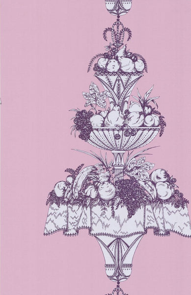 Cole & Son Wallpaper 69/10140.CS Opera White/Lilac