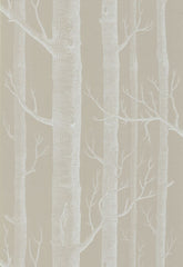 Cole & Son Wallpaper 69/12149.CS Woods Wht/Taupe