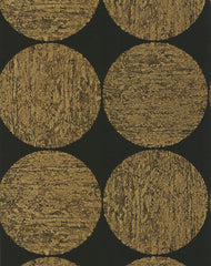 Cole & Son Wallpaper 69/5119.CS Luna Gold/Onyx