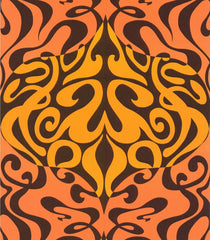 Cole & Son Wallpaper 69/7126.CS Woodstock Orange