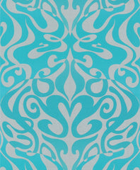 Cole & Son Wallpaper 69/7128.CS Woodstock Aqua