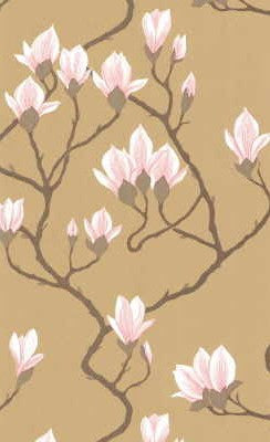 Cole & Son Wallpaper 72/3008.CS Magnolia Gold
