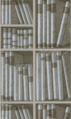 Cole & Son Wallpaper 77/11042.CS Ex Libris Silver