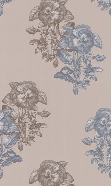Cole & Son Wallpaper 77/2004.CS Pansee Grey