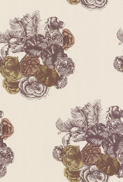 Cole & Son Wallpaper 77/3009.CS Peonie Beige