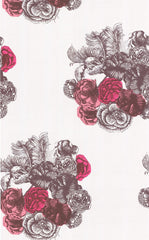 Cole & Son Wallpaper 77/3010.CS Peonie Grey