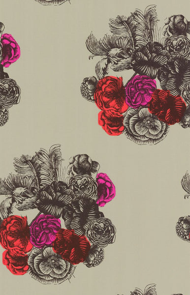 Cole & Son Wallpaper 77/3011.CS Peonie Green