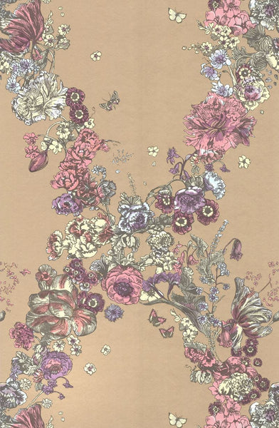 Cole & Son Wallpaper 77/6019.CS Fiori Gold